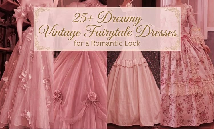 Dreamy Vintage Fairytale Dresses